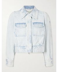Dries Van Noten - Cropped Denim Jacket - Lyst