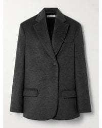 Rohe - Asymmetric Recycled Wool-Blend Blazer - Lyst