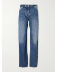 Magda Butrym - High-Rise Straight-Leg Boyfriend Jeans - Lyst