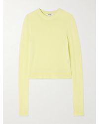 RE/DONE - Frayed Cashmere Sweater - Lyst
