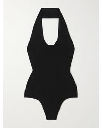 KHAITE - Toto Neckholder-Body Aus Stretch-Strick - Lyst