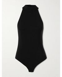 Courreges - Stretch-Jersey Halterneck Bodysuit - Lyst