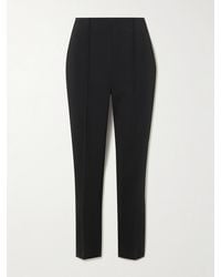 Rohe - Pintucked Grain De Poudre Skinny Pants - Lyst