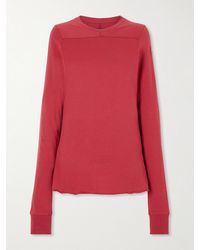 Rick Owens - Moncler Girder Appliquéd Cotton-Jersey T-Shirt - Lyst