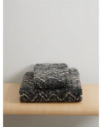 Missoni - Azul Set Of Two Striped Cotton-Terry Towels - Lyst
