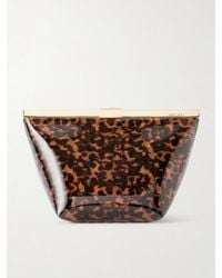 Jimmy Choo - Ganache Animal-Print Pvc Clutch - Lyst