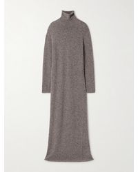 The Row - Melani Cashmere Turtleneck Maxi Dress - Lyst