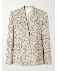 Ulla Johnson - Tess Single-Breasted Tweed Blazer - Lyst