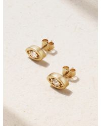Sydney Evan - Evil Eye 14-Karat Diamond Earrings - Lyst