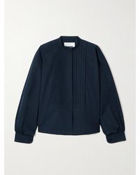 Jil Sander - Hemd Aus Baumwollpopeline Mit Biesen - Lyst
