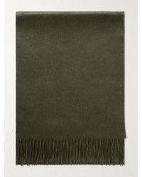 Gabriela Hearst - Blaine Fringed Silk And Cashmere-Blend Scarf - Lyst
