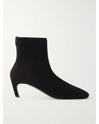 TOTEME - 55 Suede Ankle Boots - Lyst