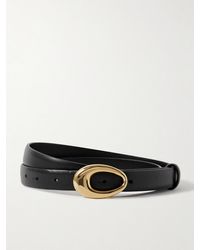 KHAITE - Olivia Leather Belt - Lyst