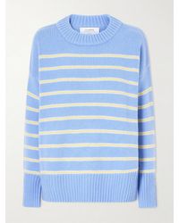 La Ligne - Marin Striped Wool And Cashmere-Blend Sweater - Lyst
