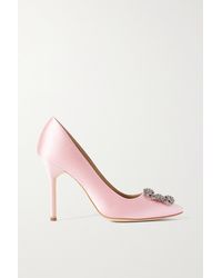 Manolo Blahnik Hangisi Shoes for Women - Up to 34% off at Lyst.com