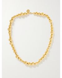 LIE STUDIO - The Elly-Plated Necklace - Lyst