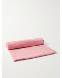 Gucci - Sammy Cotton-Terry Jacquard Towel - Lyst