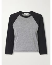 ÉTERNE - Baseball Two-Tone Jersey T-Shirt - Lyst