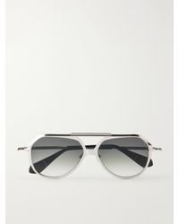 Jacques Marie Mage - Lou Lou De La Falaise Louise Aviator-Style Titanium Sunglasses - Lyst