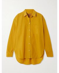 Jamie Haller - The Essential Cotton And Silk-Blend Shirt - Lyst