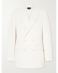 Nili Lotan - Weston Double-Breasted Wool-Gabardine Blazer - Lyst