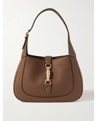 Gucci - Jackie 1961 Small Textured-Leather Shoulder Bag - Lyst