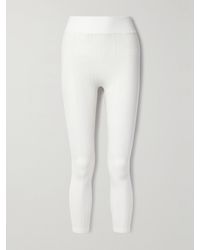 CORDOVA - Sol Ribbed Stretch-Jersey Leggings - Lyst