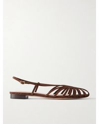 Loeffler Randall - Devon Moiré Slingback Flats - Lyst