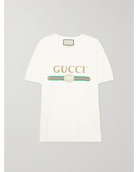 Gucci - T-shirts And Polos White - Lyst