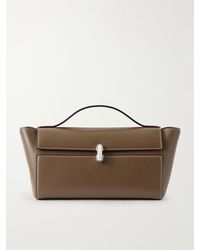 SAVETTE - Symmetry Trapeze Pochette Leather Tote - Lyst