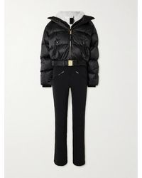 Bogner - Aya Convertible Hooded Belted Quilted Recycled Down Ski Suit - Lyst