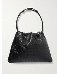 Bottega Veneta - Dustbag Medium Intrecciato Leather Clutch - Lyst