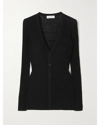 Gabriela Hearst - Emma Pointelle-Knit Cashmere And Silk-Blend Cardigan - Lyst