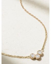 Viltier - Clique 18-Karat Diamond Necklace - Lyst