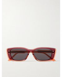 Dior - Diorhighlight S21 Rectangular-Frame Acetate Sunglasses - Lyst