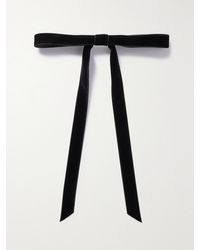 Jennifer Behr - Aida Velvet Bow Hair Clip - Lyst