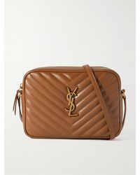 Saint Laurent - Loulou Medium Matelassé Leather Shoulder Bag - Lyst