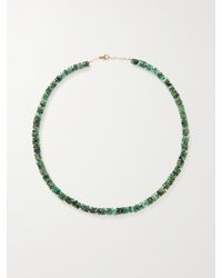 JIA JIA - Kette Mit Smaragden Und Details Aus - Lyst