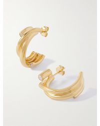 Completedworks - Recycled Vermeil Cubic Zirconia Earrings - Lyst