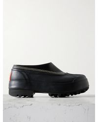 Proenza Schouler - Sorel Caribou Rubber And Leather Platform Mules - Lyst