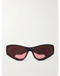 Loewe - Lunettes De Soleil Œil-De-Chat En Acétate X Paula's Ibiza - Lyst