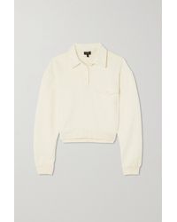 The Range Cotton-jersey Sweatshirt - White