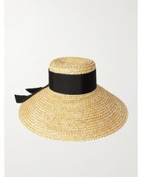 Eugenia Kim - Mirabel Grosgrain-Trimmed Straw Sunhat - Lyst
