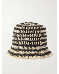 Eugenia Kim - Jonah Striped Straw Bucket Hat - Lyst