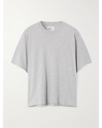 Loulou de Saison - Telanto Organic Supima Cotton-Jersey T-Shirt - Lyst