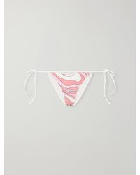 PUCCI - Printed Bikini Briefs - Lyst