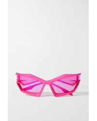 Givenchy Giv Cut Sonnenbrille Mit Cat-eye-rahmen Aus Nylon - Pink