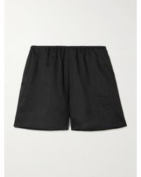 TOTEME - Shorts Aus Ramie - Lyst