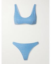 Oséree - Lumière Sporty Metallic Bikini - Lyst