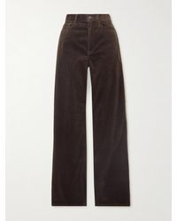 Polo Ralph Lauren - Hose Mit Weitem Bein Aus Baumwollcord - Lyst